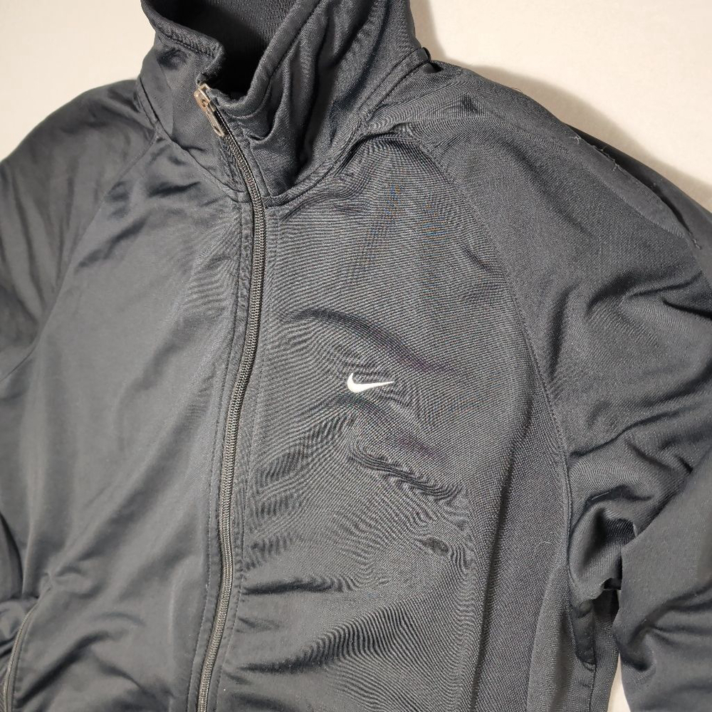 Men's Nike Black Athletic Dept. Full Zip Track Jacket L - Picture 2 of 9